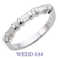 Diamond Wedding Ring - WEDD 034